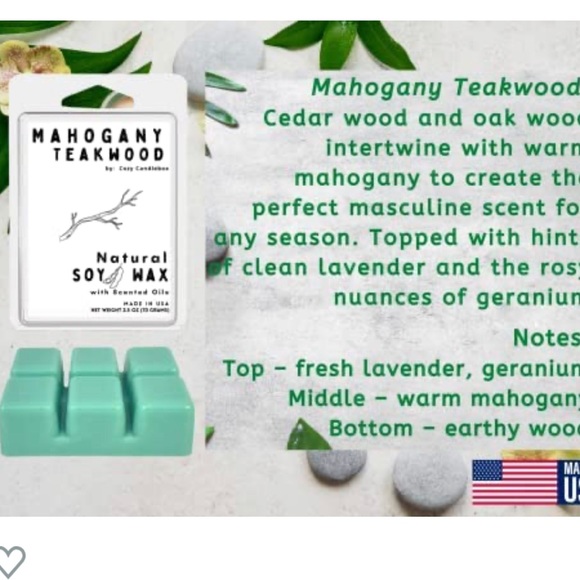 Scented Wax Melts All Natural 4 Packs (2.50 oz each) Scented Soy Cubes - Picture 9 of 10